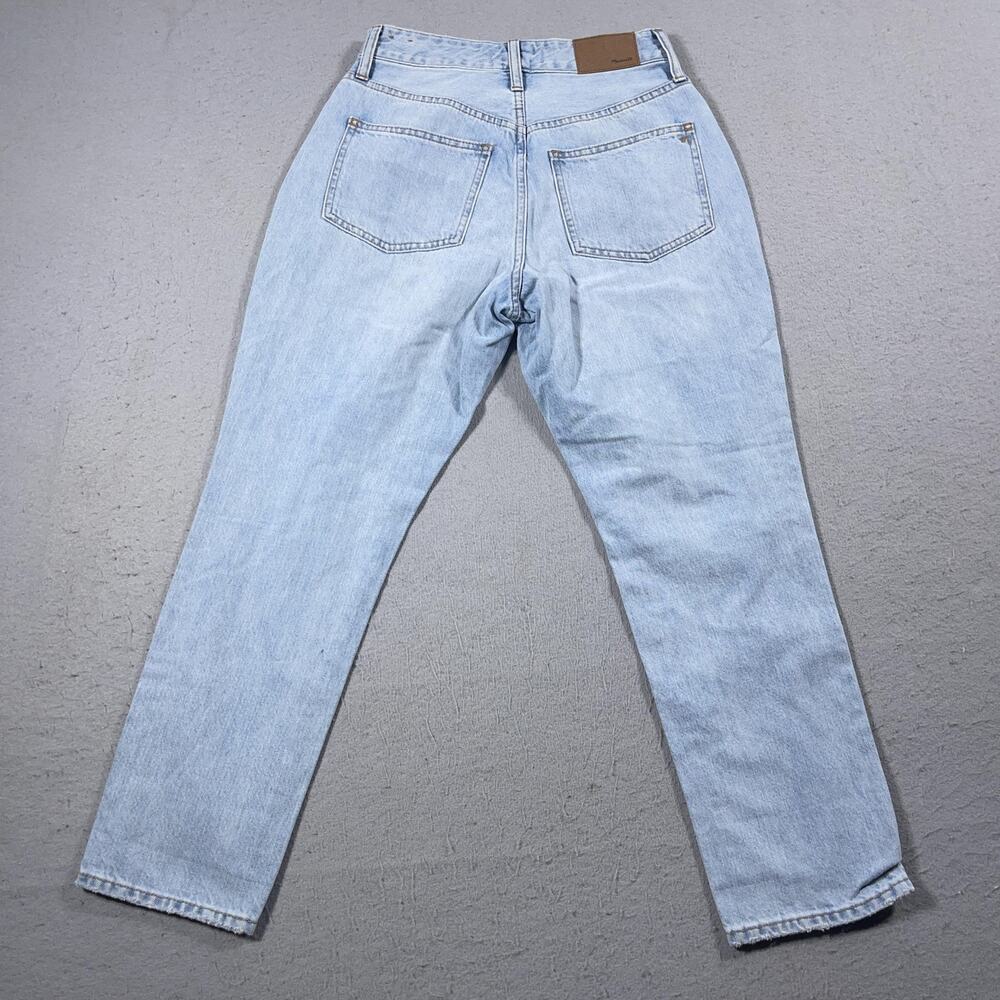 Madewell Jeans Womens 26 Petite Light Blue Curvy Perfect Vintage High Rise Denim - Picture 9 of 10